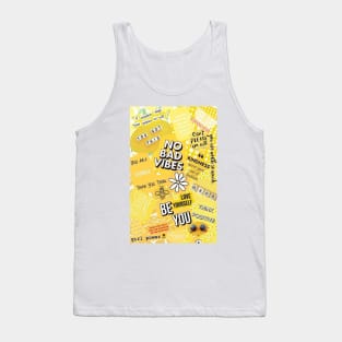 No Bad Day Mood board sticker pack Tank Top